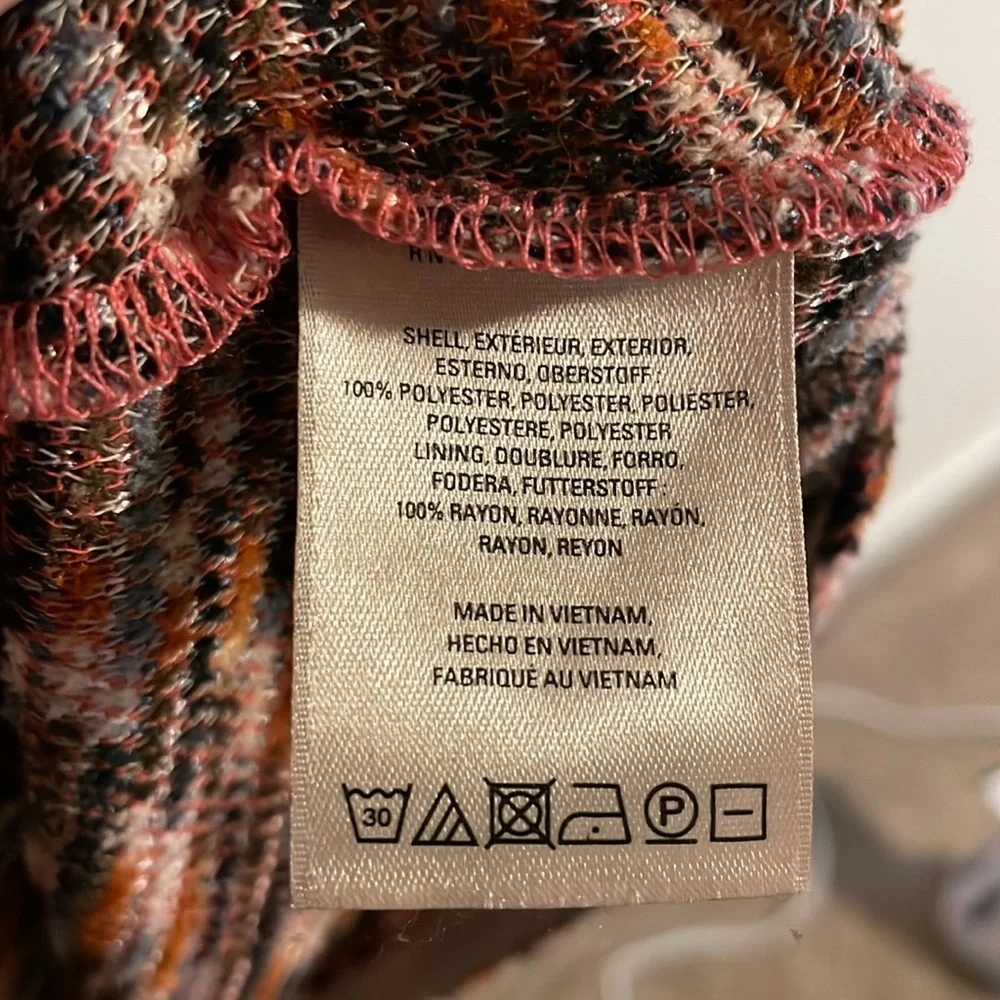 Maeve Anthropologie Erina‎ Swing Dress Women’s Size XL Bell Sleeve Mini Pink - Picture 8 of 9